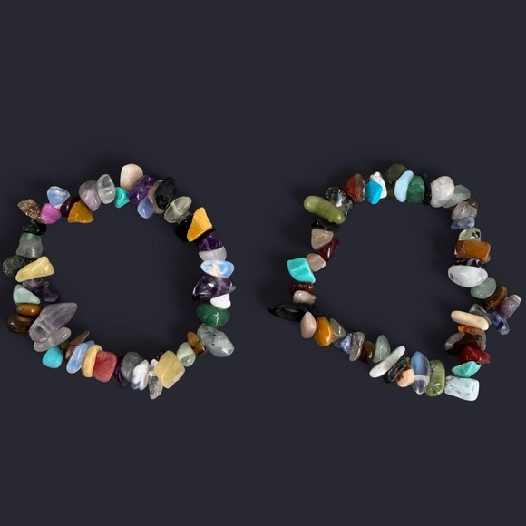 Mixed Crystal Bead Bracelets - Picture 1 of 3
